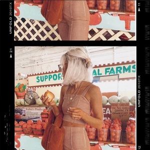 verge girl • gingham set size 2